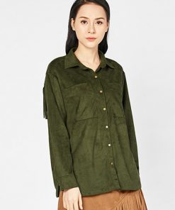 Áo sơmi da lộn